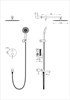WONZON & WOGHAND Душевая система встраиваемая STICK, Хром (WW-88939017-CR) WW-88939017-CR