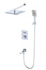 WONZON & WOGHAND Душевая система с термостатом встраиваемая , Хром (WW-88929003-CR) WW-88929003-CR