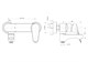 WONZON & WOGHAND Смеситель для ванны BALANCE, Хром (WW-053101-CR) WW-053101-CR