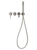 WONZON & WOGHAND Смеситель для ванны встраиваемый STICK, Брашированный никель (WW-889017-BN) WW-889017-BN