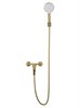 WONZON & WOGHAND Смеситель для ванны с душем CLICK, Брашированное золото (WW-FE05L221-BG) WW-FE05L221-BG