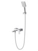 WONZON & WOGHAND Смеситель для ванны с душем CUBE 2.0, Хром (WW-88037068-CR) WW-88037068-CR