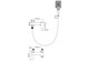WONZON & WOGHAND Смеситель для ванны с душем CUBE 2.0, Хром (WW-88037068-CR) WW-88037068-CR