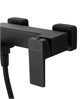WONZON & WOGHAND Смеситель для ванны с душем CUBE 2.0, Черный матовый (WW-88037068-MB) WW-88037068-MB
