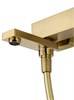 WONZON & WOGHAND Смеситель для ванны с душем CUBE, Брашированное золото (WW-88639016-BG) WW-88639016-BG