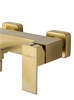 WONZON & WOGHAND Смеситель для ванны с душем CUBE, Брашированное золото (WW-88639016-BG) WW-88639016-BG