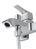 WONZON & WOGHAND Смеситель для ванны с душем FLEX, Хром (WW-88037072-CR) WW-88037072-CR