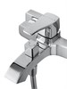 WONZON & WOGHAND Смеситель для ванны с душем FLEX, Хром (WW-88037072-CR) WW-88037072-CR