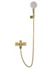 WONZON & WOGHAND Смеситель для ванны с душем FRAME, Брашированное золото (WW-88639010-BG) WW-88639010-BG