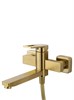 WONZON & WOGHAND Смеситель для ванны с душем FRAME, Брашированное золото (WW-88639010-BG) WW-88639010-BG