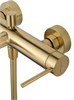 WONZON & WOGHAND Смеситель для ванны с душем STICK, Брашированное золото (WW-88639017-BG) WW-88639017-BG