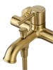 WONZON & WOGHAND Смеситель для ванны с душем TOR, Брашированное золото (WW-88037073-BG) WW-88037073-BG