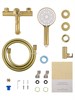 WONZON & WOGHAND Смеситель для ванны с душем TOR, Брашированное золото (WW-88037073-BG) WW-88037073-BG