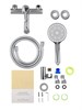 WONZON & WOGHAND Смеситель для ванны с душем TOR, Хром (WW-88037073-CR) WW-88037073-CR