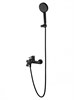 WONZON & WOGHAND Смеситель для ванны с душем TOR, Черный матовый (WW-88037073-MB) WW-88037073-MB