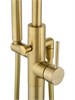 WONZON & WOGHAND Смеситель для ванны напольного монтажа STICK, Брашированное золото (WW-88649017-BG) WW-88649017-BG