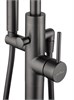 WONZON & WOGHAND Смеситель для ванны напольного монтажа STICK, Темный графит (WW-88649017-BGM) WW-88649017-BGM