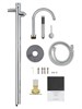 WONZON & WOGHAND Смеситель для ванны напольного монтажа STICK, Хром (WW-88649017-CR) WW-88649017-CR