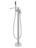 WONZON & WOGHAND Смеситель для ванны напольного монтажа STICK, Хром (WW-88649901-CR) WW-88649901-CR