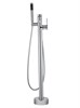 WONZON & WOGHAND Смеситель для ванны напольного монтажа STICK, Хром (WW-88649901-CR) WW-88649901-CR