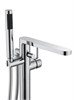 WONZON & WOGHAND Смеситель для ванны напольного монтажа STICK, Хром (WW-88649901-CR) WW-88649901-CR
