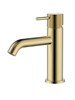 WONZON & WOGHAND Смеситель для раковины ONYX, Брашированное золото (WW-816016-BG) WW-816016-BG