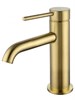 WONZON & WOGHAND Смеситель для раковины STICK, Брашированное золото (WW-88139017-BG) WW-88139017-BG
