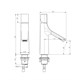 WONZON & WOGHAND Смеситель для раковины The ONE, Хром (WW-H010-CR) WW-H010-CR