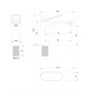 WONZON & WOGHAND Смеситель для раковины , Белый матовый (WW-A40482-MW) WW-A40482-MW