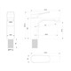WONZON & WOGHAND Смеситель для раковины , Брашированное золото (WW-A40492-BG) WW-A40492-BG