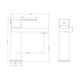 WONZON & WOGHAND Смеситель для раковины , Черный матовый (WW-A40982-MB) WW-A40982-MB