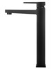 WONZON & WOGHAND Смеситель для раковины высокий CUBE 2.0, Черный матовый (WW-88019068-MB) WW-88019068-MB
