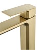 WONZON & WOGHAND Смеситель для раковины высокий DIAMOND, Брашированное золото (WW-88239011-BG) WW-88239011-BG