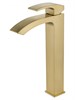WONZON & WOGHAND Смеситель для раковины высокий FIT, Брашированное золото (WW-88239009-BG) WW-88239009-BG