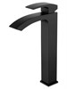 WONZON & WOGHAND Смеситель для раковины высокий FIT, Черный матовый (WW-88239009-MB) WW-88239009-MB