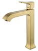 WONZON & WOGHAND Смеситель для раковины высокий FLEX, Брашированное золото (WW-88019072-BG) WW-88019072-BG
