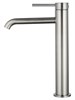 WONZON & WOGHAND Смеситель для раковины высокий STICK, Брашированный никель (WW-88239017-BN) WW-88239017-BN