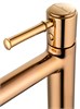 WONZON & WOGHAND Смеситель для раковины высокий TOR, Розовое золото (WW-88019073-RG) WW-88019073-RG