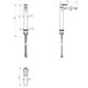 WONZON & WOGHAND Смеситель для раковины высокий , Хром (WW-H1034-CR) WW-H1034-CR