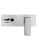 WONZON & WOGHAND Смеситель для раковины встраиваемый EDGE, Хром (WW-88869003-CR) WW-88869003-CR