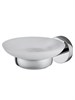 WONZON & WOGHAND Мыльница с держателем EASY, Хром (WW-8122) WW-8122