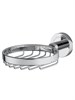 WONZON & WOGHAND Мыльница с держателем EASY, Хром (WW-8124) WW-8124