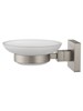 WONZON & WOGHAND Мыльница с держателем POLO, Брашированный никель (WW-8922-BN) WW-8922-BN