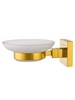 WONZON & WOGHAND Мыльница с держателем POLO, Темное золото (WW-8922-DG) WW-8922-DG