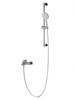 WONZON & WOGHAND Смеситель для ванны с душевым гарнитуром ALFA, Хром (WW-AE3205-CR) WW-AE3205-CR