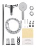 WONZON & WOGHAND Смеситель для ванны с душевым гарнитуром ALFA, Хром (WW-AE3205-CR) WW-AE3205-CR