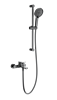 WONZON & WOGHAND Смеситель для ванны с душевым гарнитуром , Темный графит (WW-C2036-BGG) WW-C2036-BGG