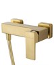 WONZON & WOGHAND Смеситель для душа CUBE 2.0, Брашированное золото (WW-88048068-BG) WW-88048068-BG