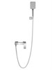 WONZON & WOGHAND Смеситель для душа CUBE 2.0, Хром (WW-88048068-CR) WW-88048068-CR
