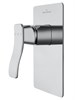 WONZON & WOGHAND Смеситель для душа встраиваемый NAVIA, Хром (WW-184700-CR) WW-184700-CR